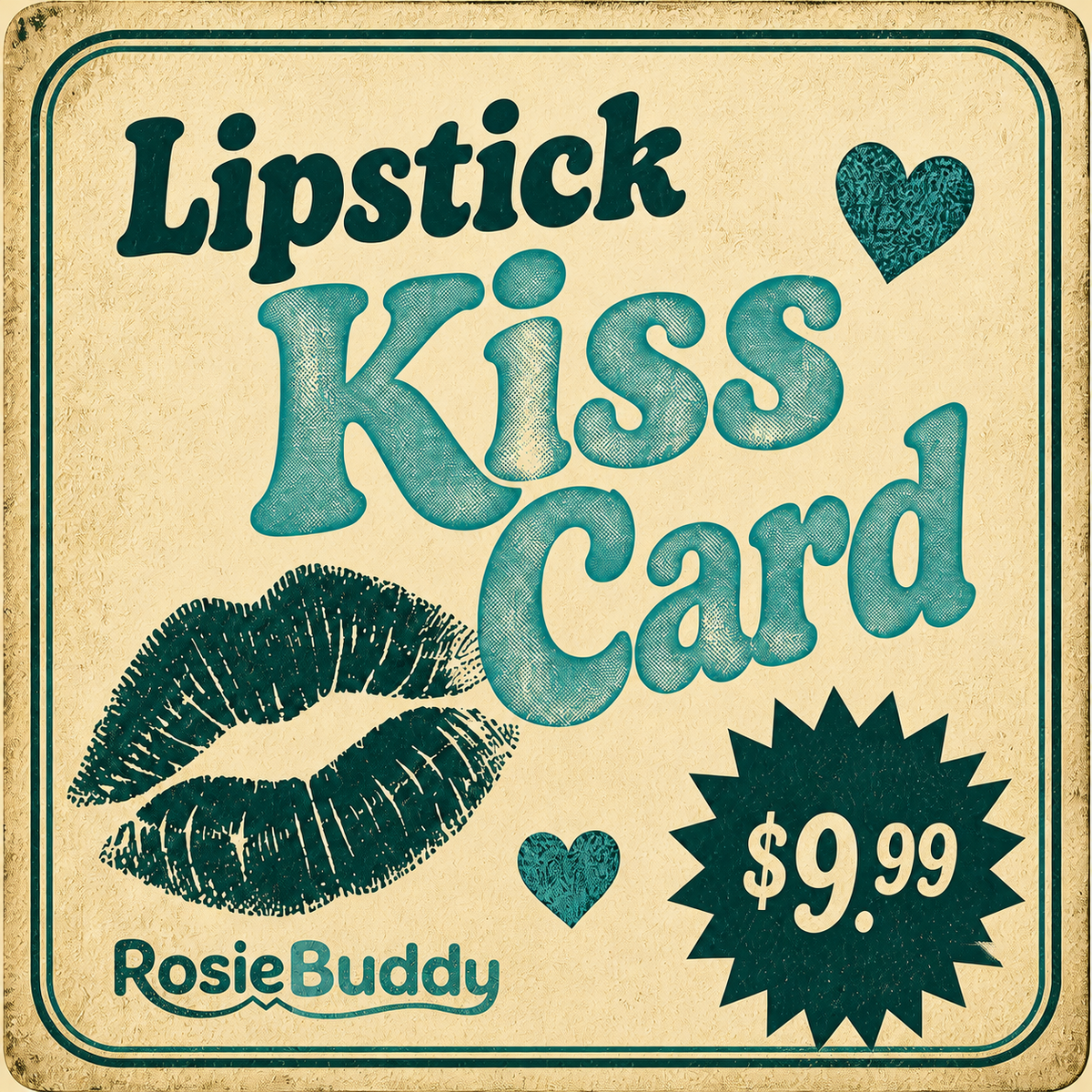 Kiss Card – RosieBuddy
